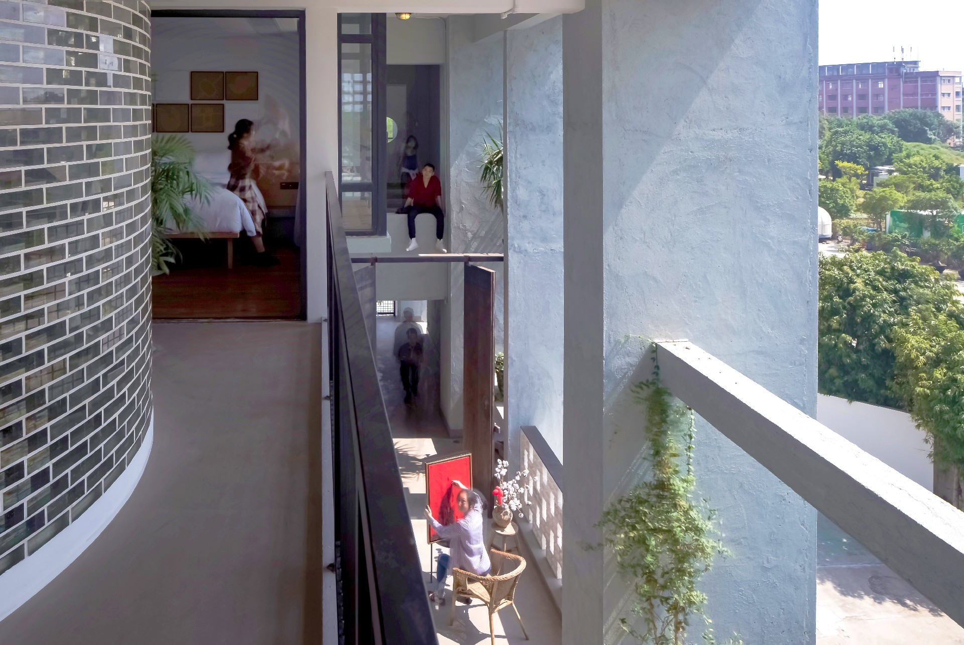 楼房里的巷道空间  Alleyway Space in the Building ©郑庆龄.jpg